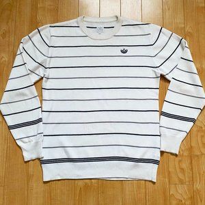 Adidas Originals Striped Crewneck Sweater